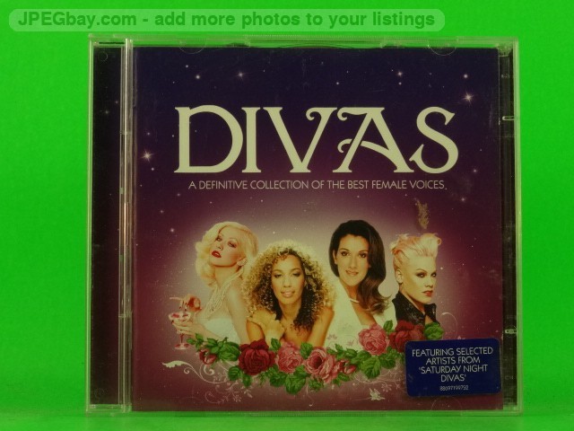 VARIOUS ARTISTS DIVAS (2xCD) (620) 20+ Track CD Album Picture Sleeve EMI