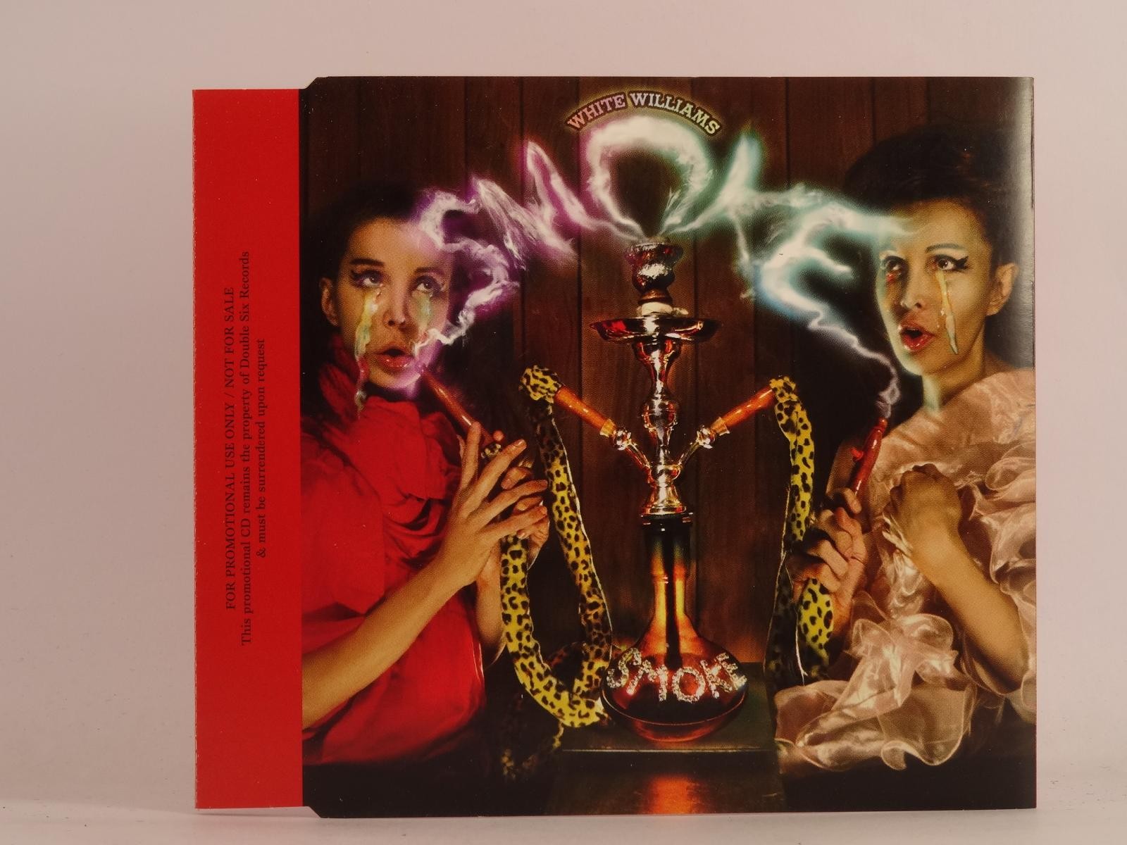 WHITE WILLIAMS SMOKE (F20) 1 Track Promo CD Single including Picture Sleeve DOUB