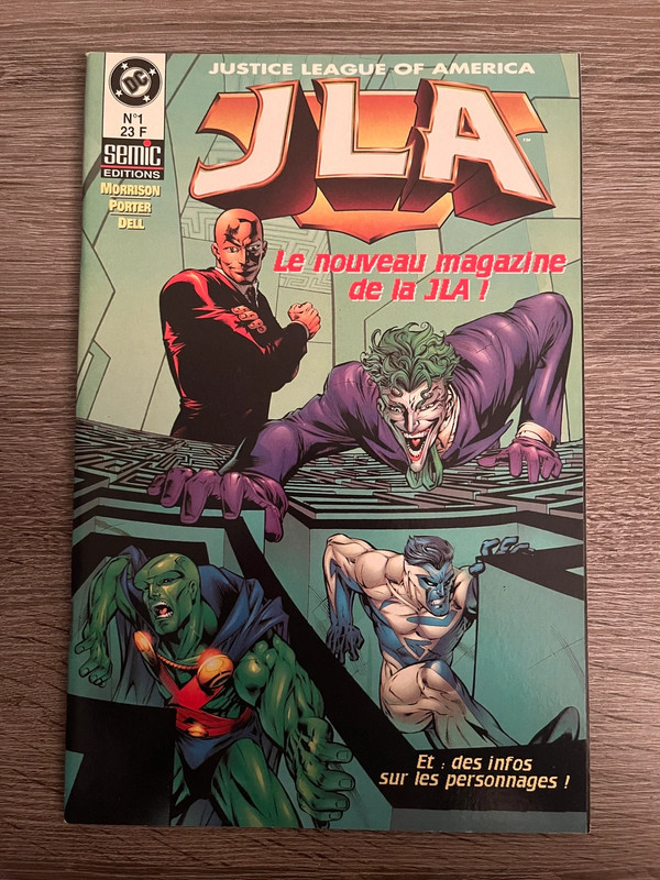Comic Book JLA N°1 VF (Lancement Magazine Grant Morrison)