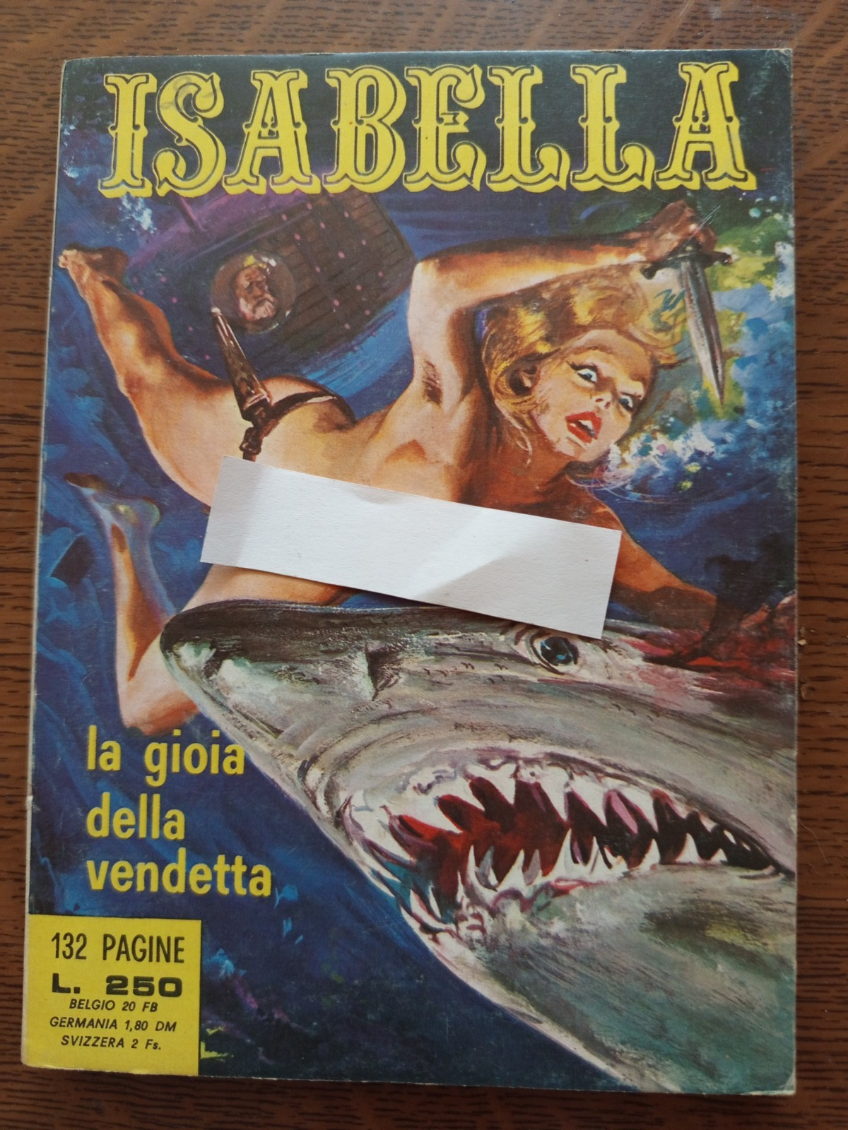 isabella n 203 '' la gioia della vendetta '' - 1974