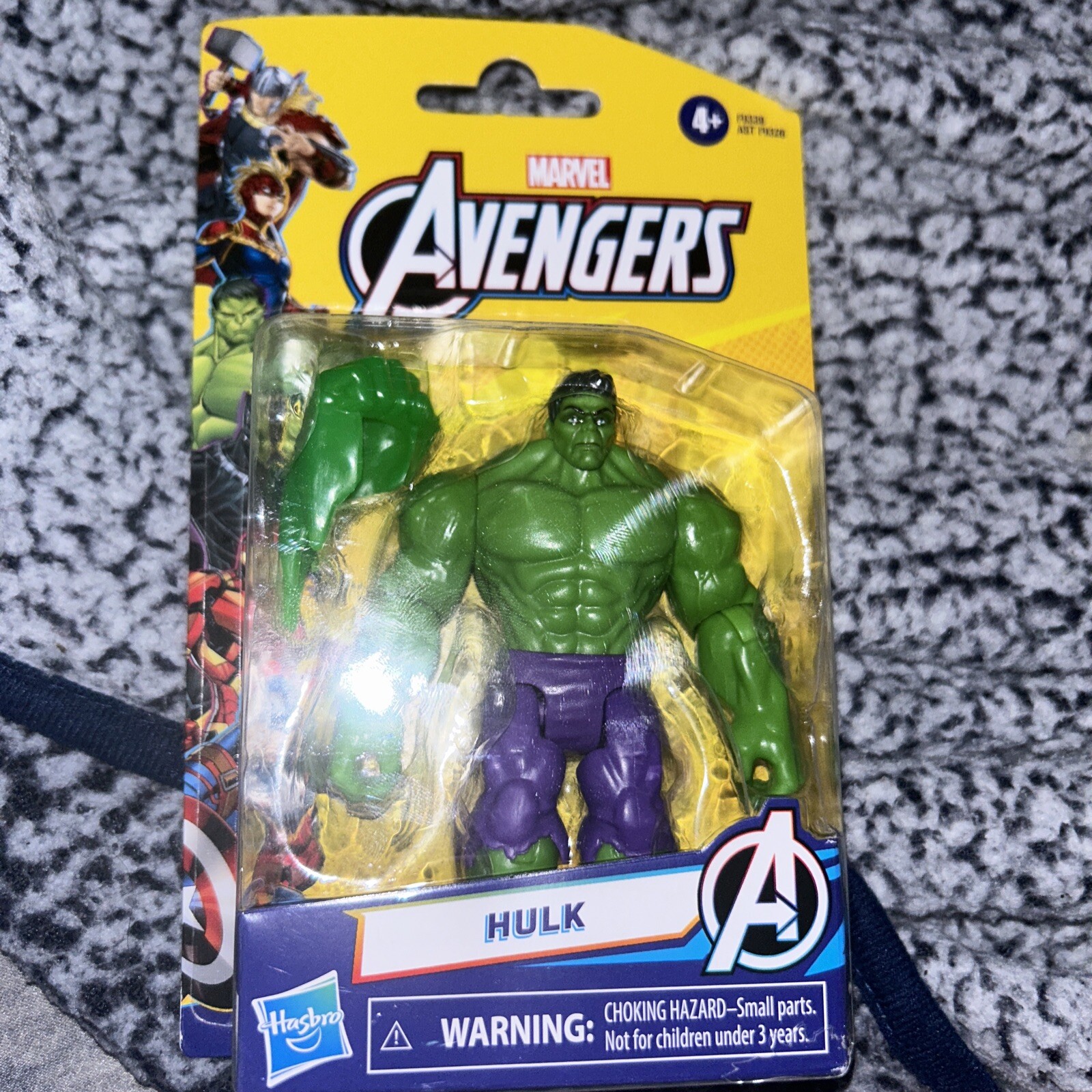 Modellino Hasbro Marvel Avengers Hulk Epic Hero Series 4" nuovo sigillato 2024