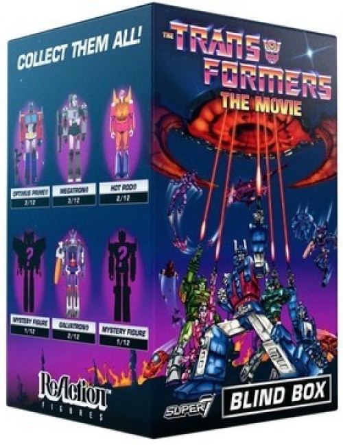 Transformers ReAction The Movie Confezione da 3,75 pollici 3,75" [1 personaggio CASUALE]