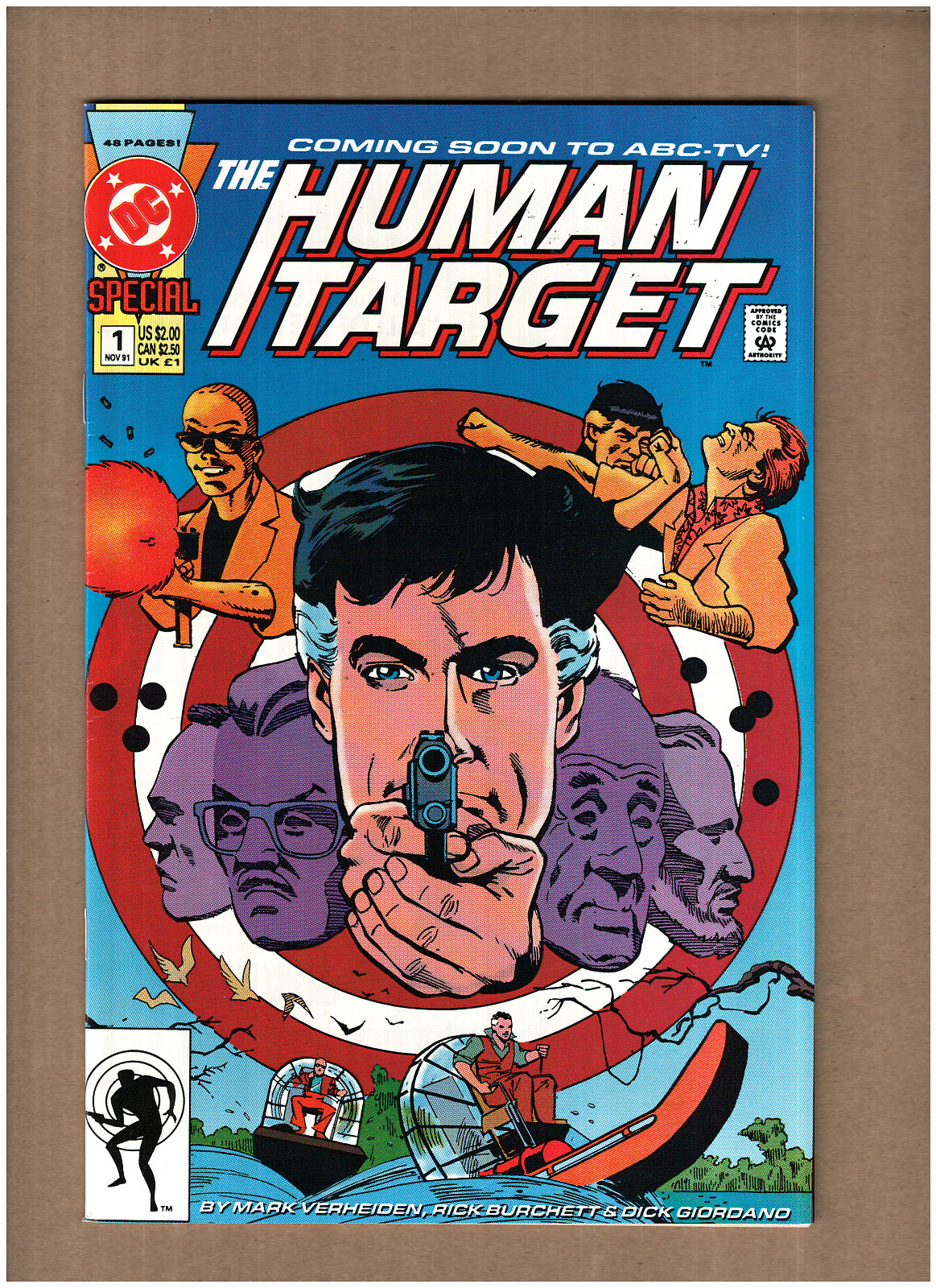 The Human Target #1 DC Comics 1991 Mark Verheiden VF/NM 9.0