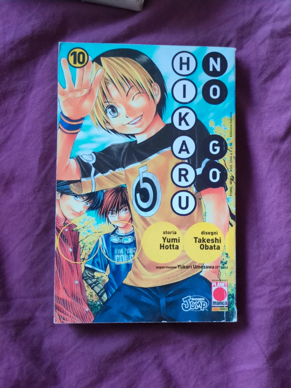 Manga Hikaru no go n. 10