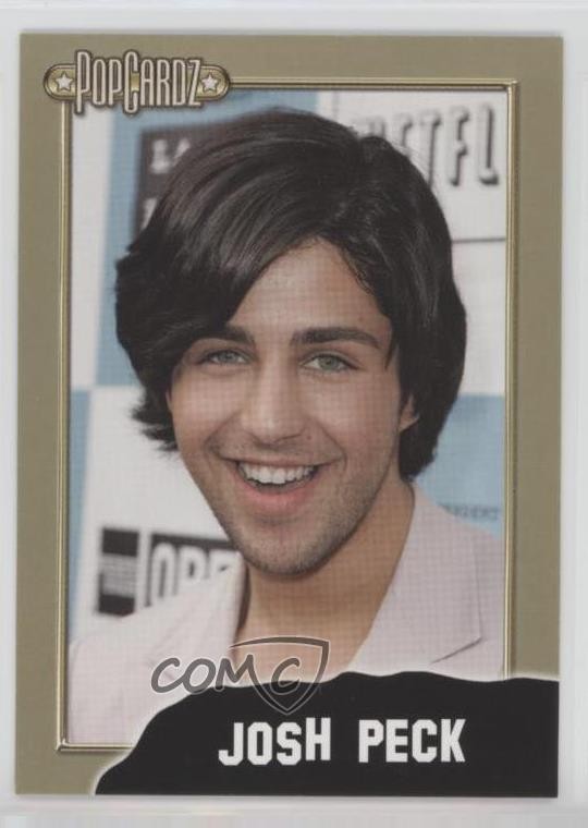 2008 PopCardz Series 1 Gold Josh Peck #40 0w6
