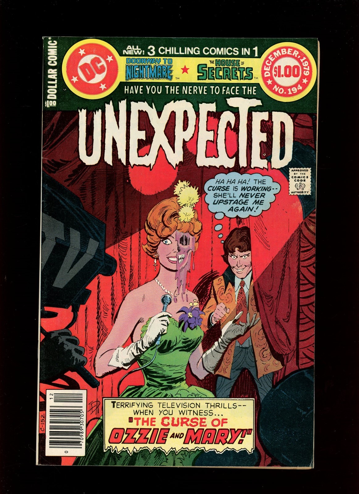 Unexpected #194 1979 VF- 7.5 High Definition Scans**