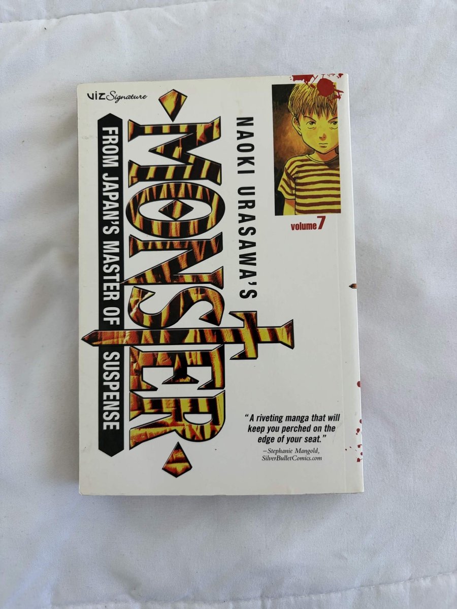 Il mostro di Naoki Urasawa - Vol. 7 Ver. Inglese - Stampa originale