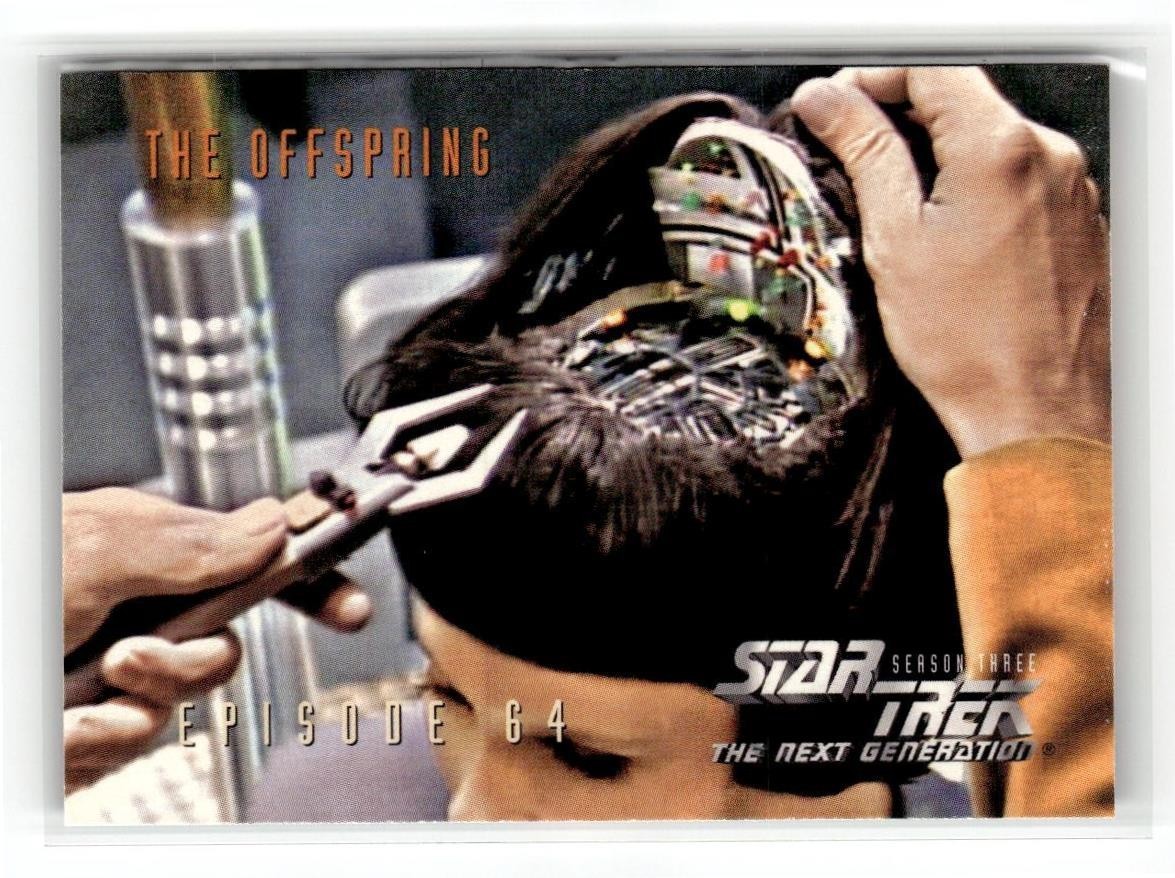 Skybox Star Trek The Next Generation Stagione Tre Card 1995