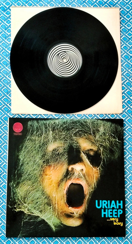 Uriah Heep Very 'Eavy Very 'Umble Vinile Originale Prima Stampa Vertigo ITA 1970 Gatefold Laminated