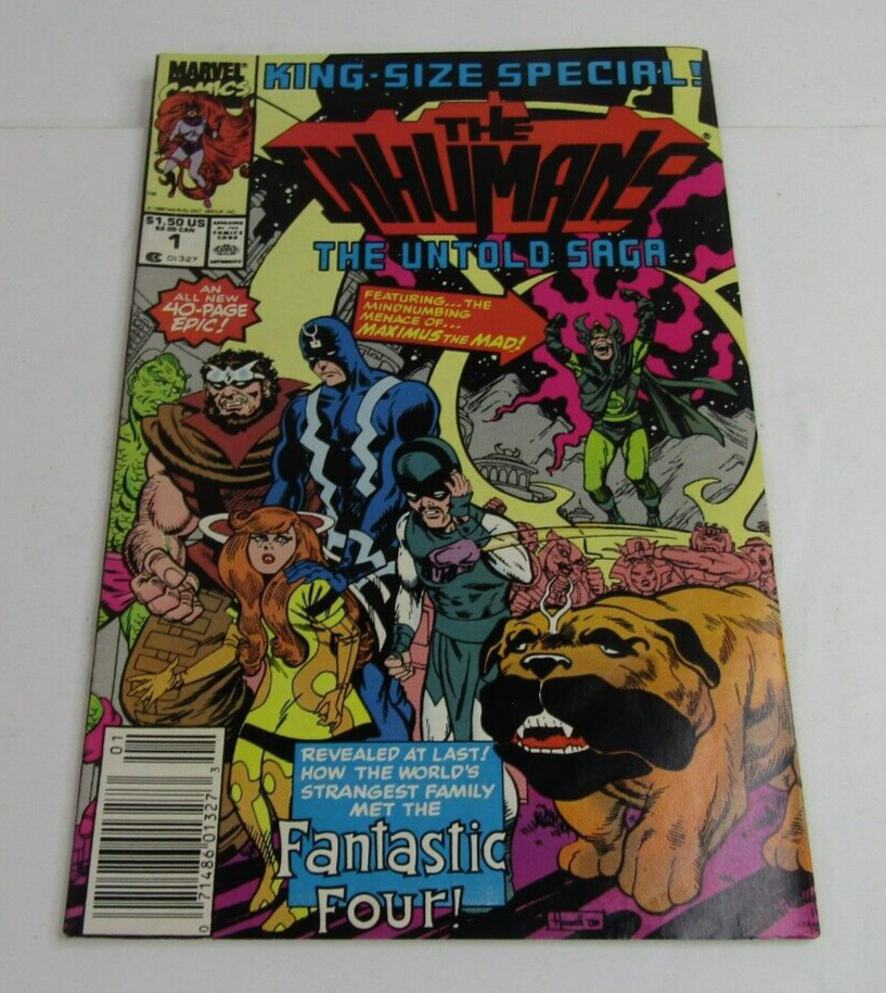 Marvel Comics King Size Special Gli Inumani La Saga mai raccontata #1 1990