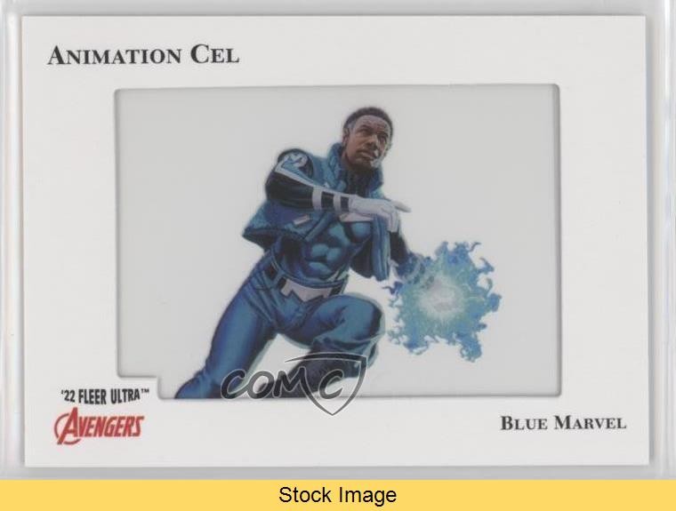 2022 Fleer Ultra Avengers Animation Cels Blue Marvel #15 READ 09q5