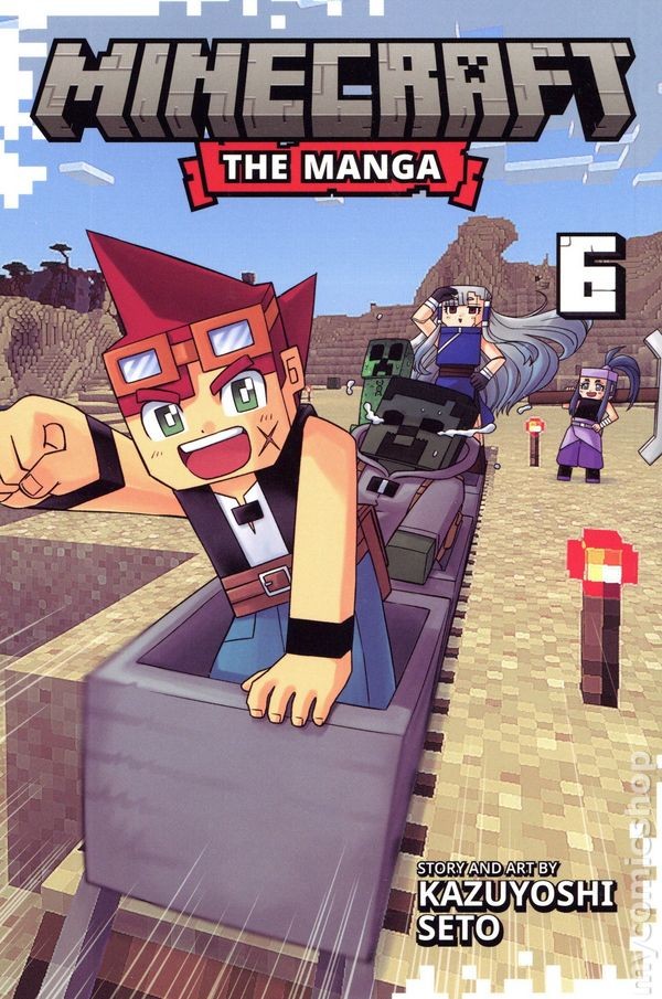 Minecraft Il Manga GN #6-1ST NM 2026 Immagine Stock