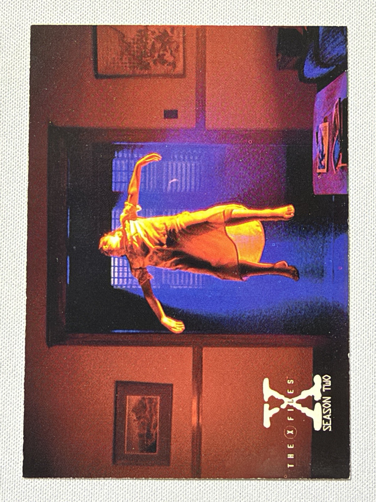 Carta Promo Topps THE X-FILES Stagione 2 1996 #P1 (EX)