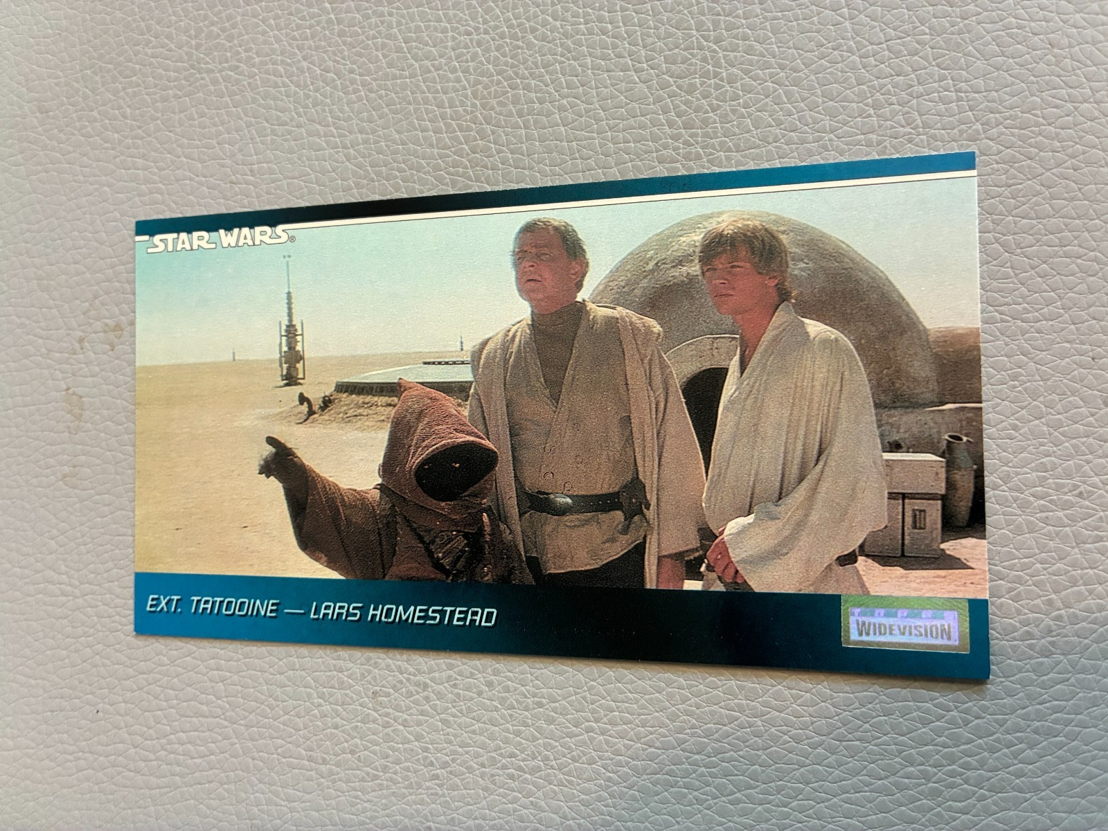 1994 Topps Star Wars Widevision #16 EXT. Tatooine - Lars Homestead