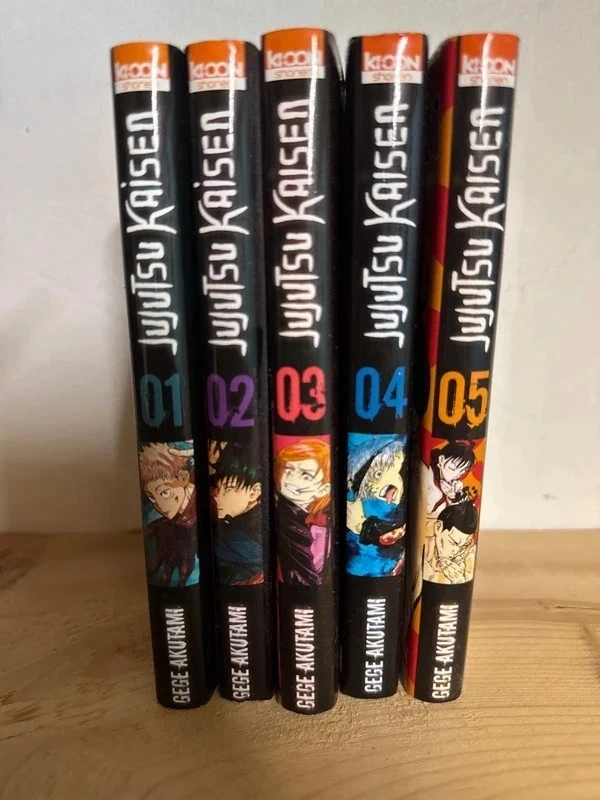 Jujutsu Kaisen 1 à 5