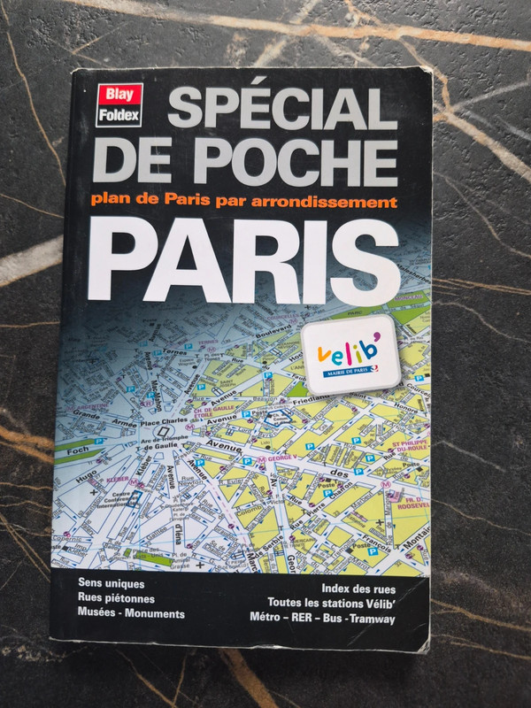 Plan de Paris par arrondissement