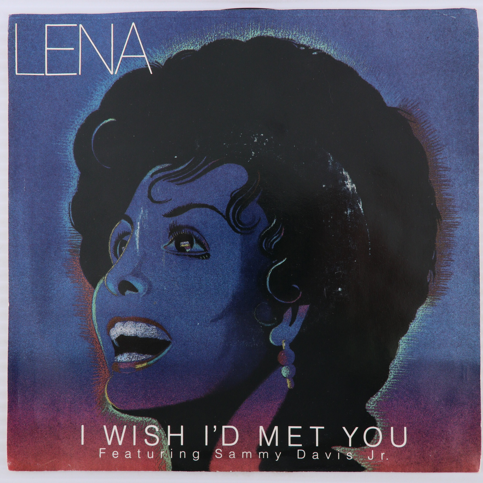 Lena Horne / Sammy Davis Jr. – I Wish I'd Met You -1988 45 rpm 7" Record TC 7301