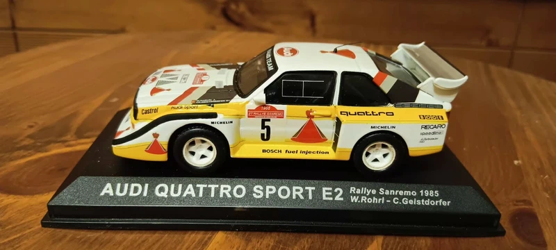Modello Audi Quattro Sport Rally scala 1:43 perfetto