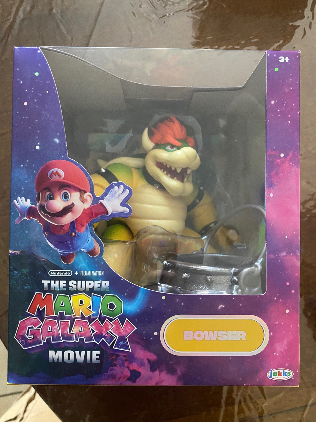Super Mario Galaxy Deluxe Bowser con calderone Jakks Pacific in mano! Nintendo 