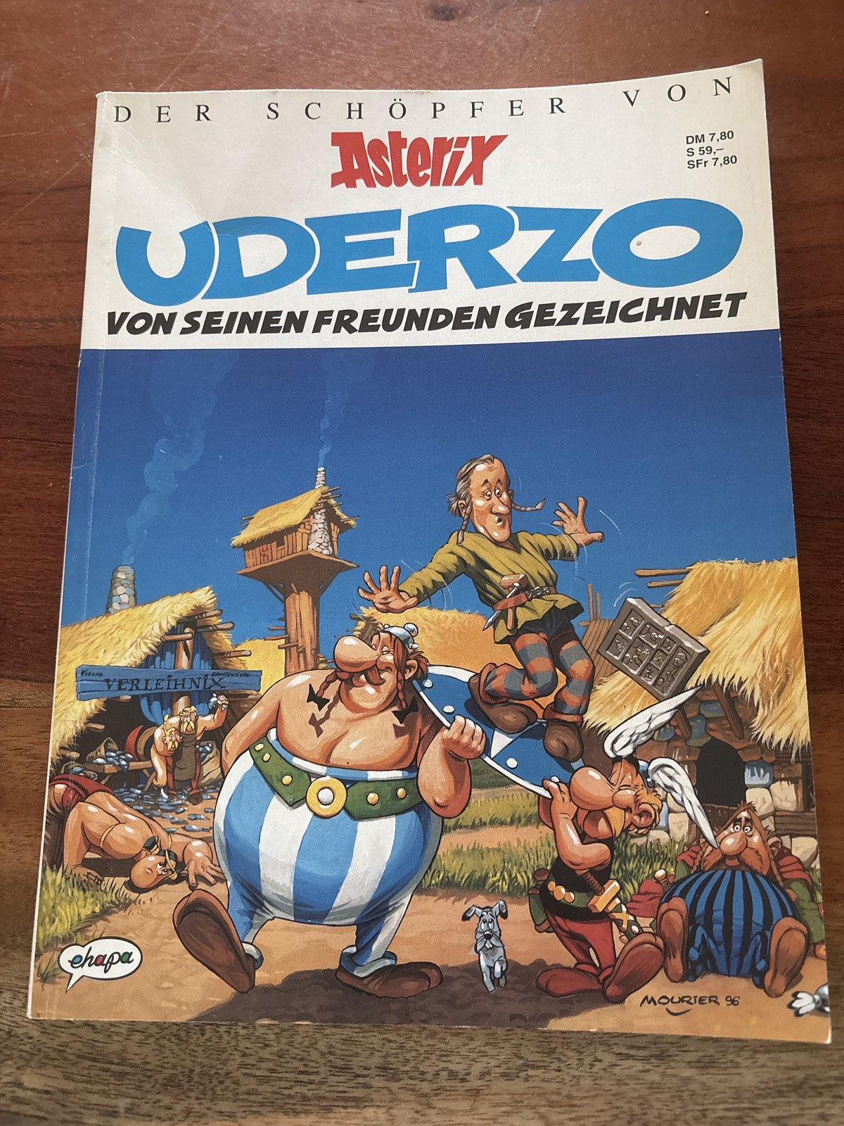 ★ Asterix Uderzo disegnato dai suoi amici Ehapa 1997 fumetto 1° Edizione ★