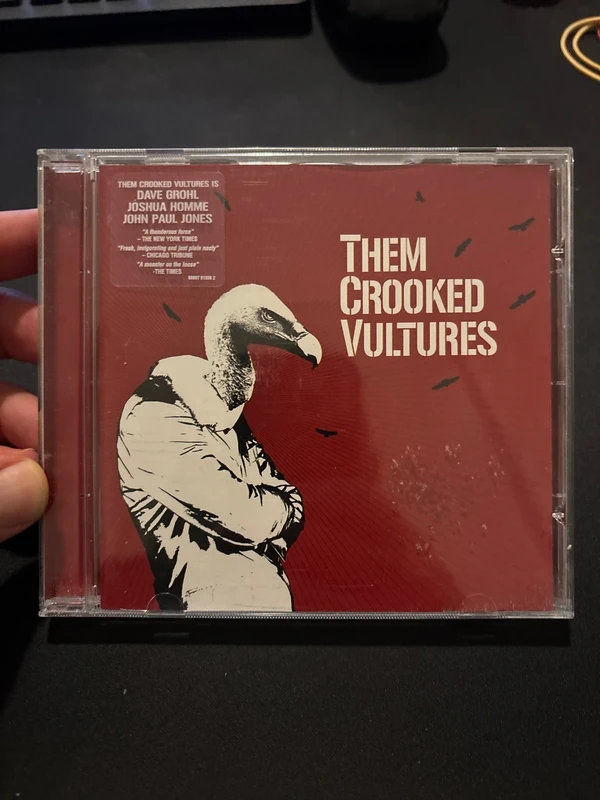 Them Crooked Vultures - CD -  (CD, 2009) Dave Grohl Josh Homme John Paul Jones