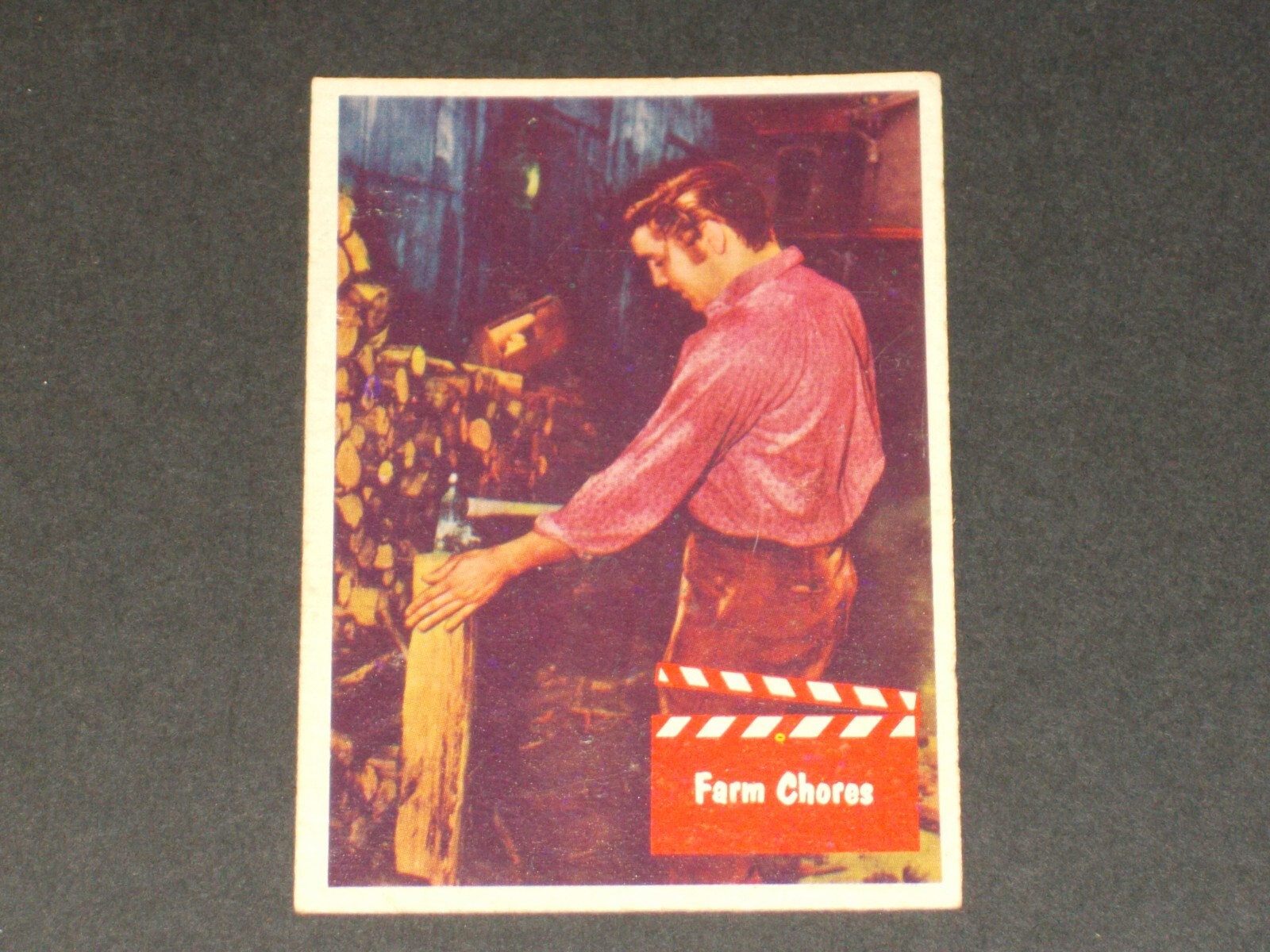 Elvis Presley (R710-1) Topps 1956 #48, SET BRK, CARTOLINA ESTREMAMENTE BELLA!!