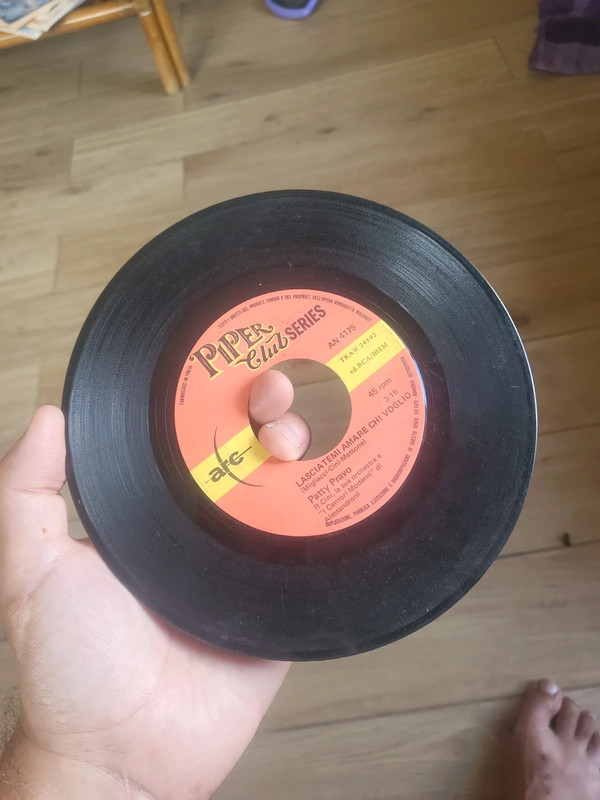 (G) Vinile 45 giri party pravo lasciatemi amare chi voglio/Tripoli 1969