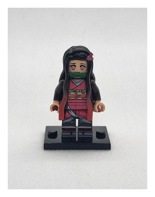 Figurine type Lego - demon Slayer - Nezuko Kamado (Lego-style Figure - Demon Slayer - Nezuko Kamado)