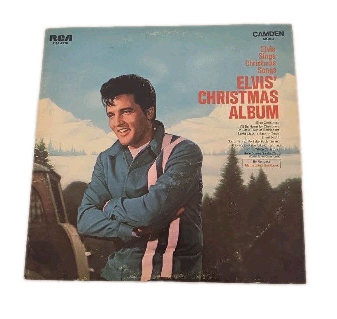 Vintage Elvis Presley’s “Elvis’ Christmas Album” LP 1970