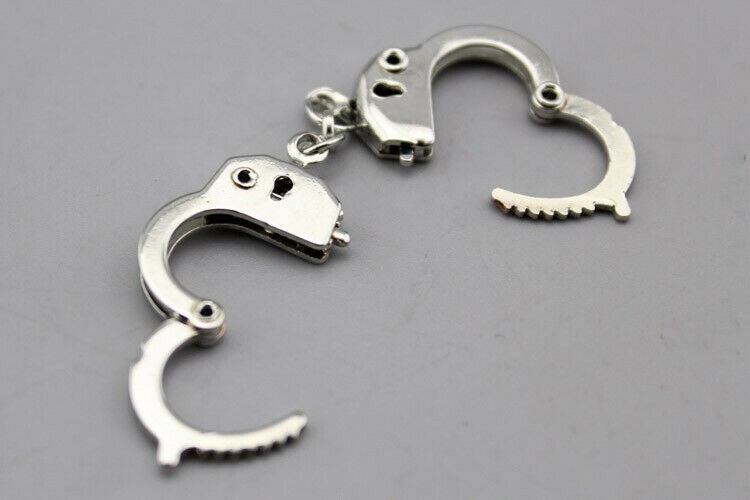 Accessori modellini manette scala 1/6 per scene action doll 12 pollici