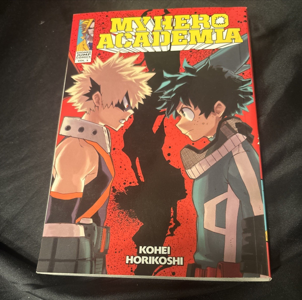 My Hero Academia Volume 2 Manga Fumetto Anime Copertina Giapponese Shonen Jump
