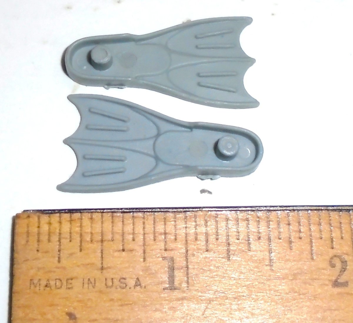 GI Joe BLACK MAJOR CUSTOM Accessorio (1985 Cobra EELS) Coppia Pinne da Nuoto LT G