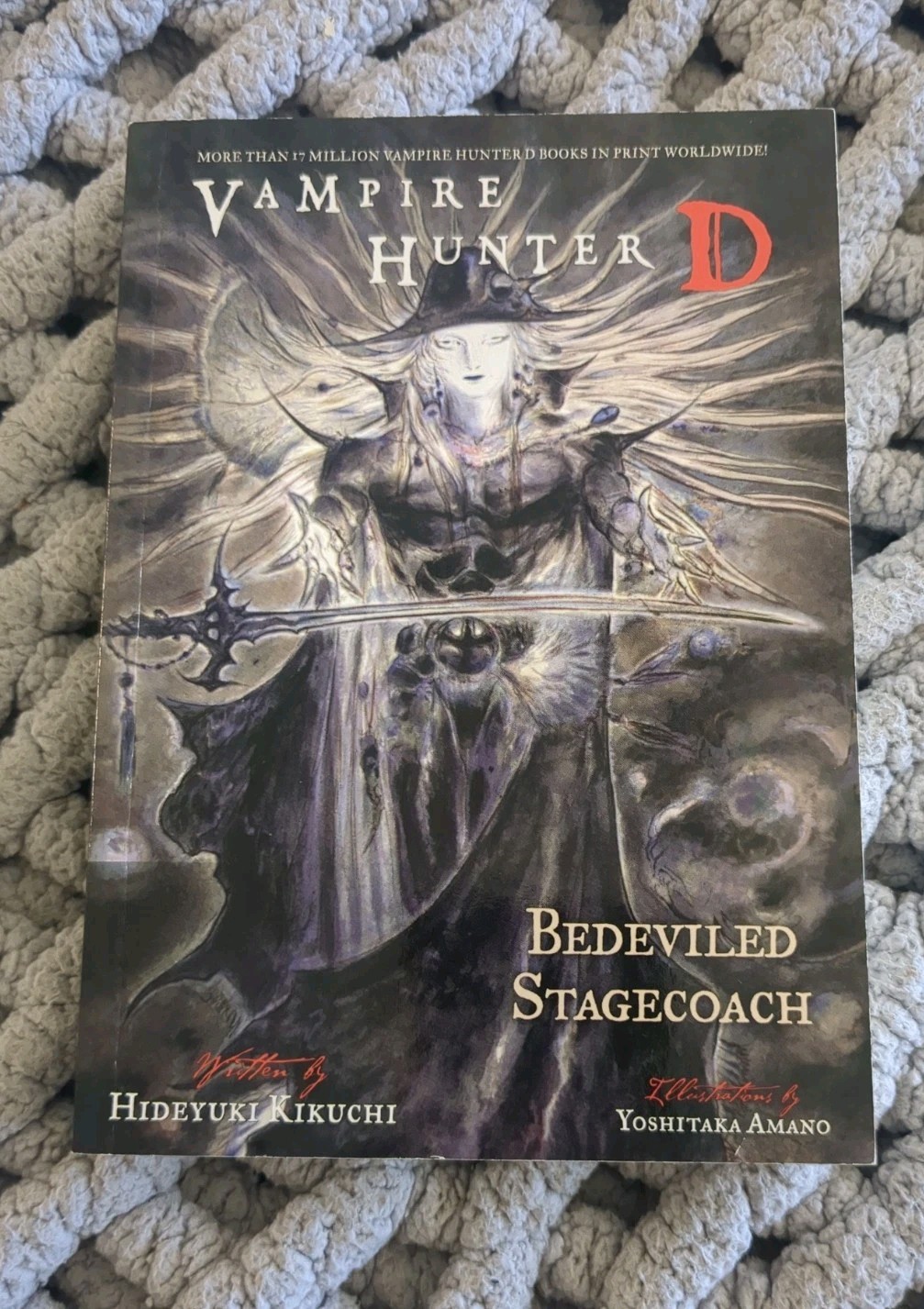 Vampire Hunter D Bedaviled Stagecoach volume 26 light novel manga libro inglese