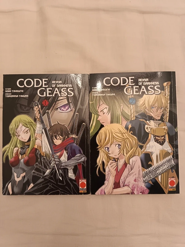 Manga Code Geass: Renya of darkness vol.1-2