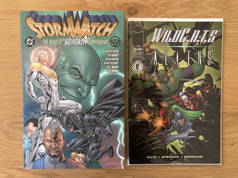 Comics Stormwatch road to the Authority - compendium + Wildcats Aliens vo