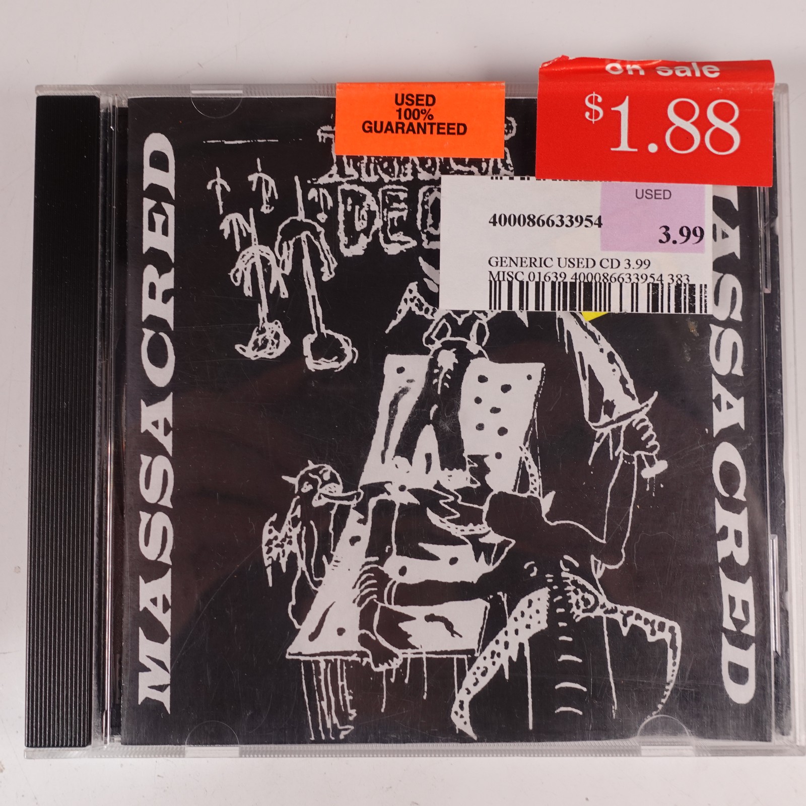 Inner Decay/Metanemfrost - Massacrati/Prurient Parassiti (CD, 2001) Cdr
