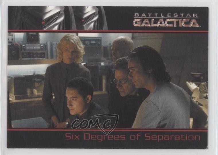 2006 Rittenhouse Battlestar Galactica stagione 1 sei gradi di separazione #41 b6s