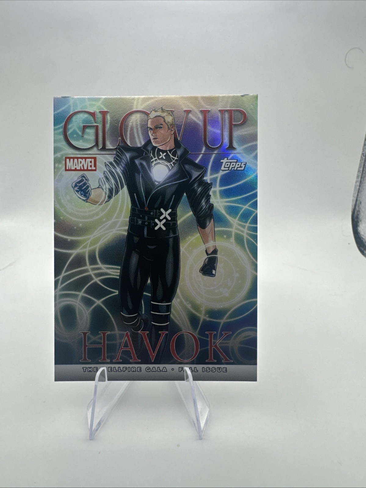 Inserto Topps 2026 Marvel Neon Glow Up Havok #GU-19