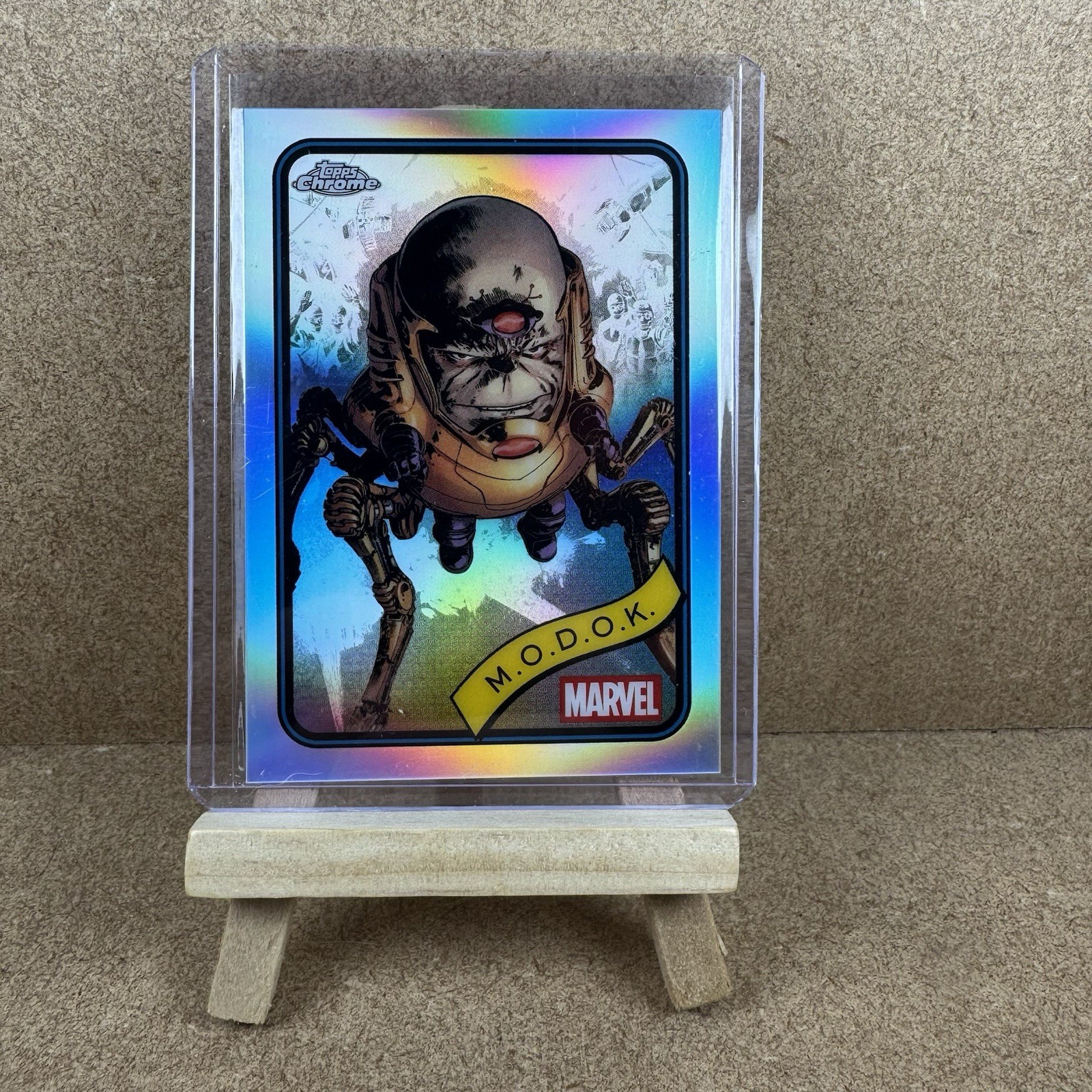 2025 Topps Chrome Marvel M.O.D.O.K. Silver Refractor #117