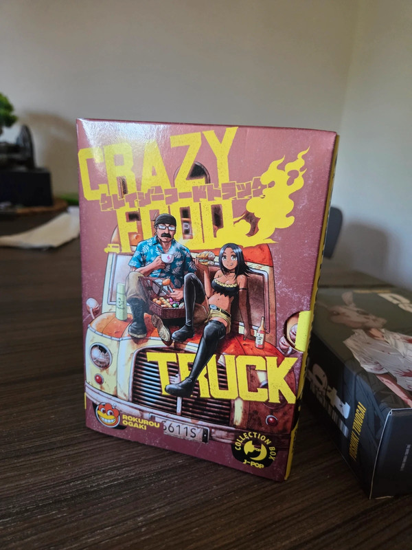 Crazy Food Truck Manga Box completo