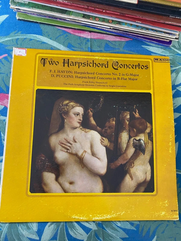Haydn / Puccini – Two Harpsichord Concertos – Frank Pelleg – MACE LP