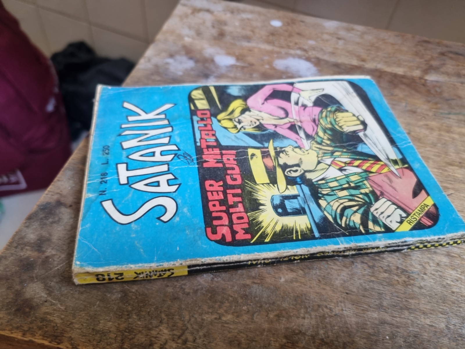 SATANIK ORIGINALE EDIZIONE CORNO N.218 STATO BUONO 