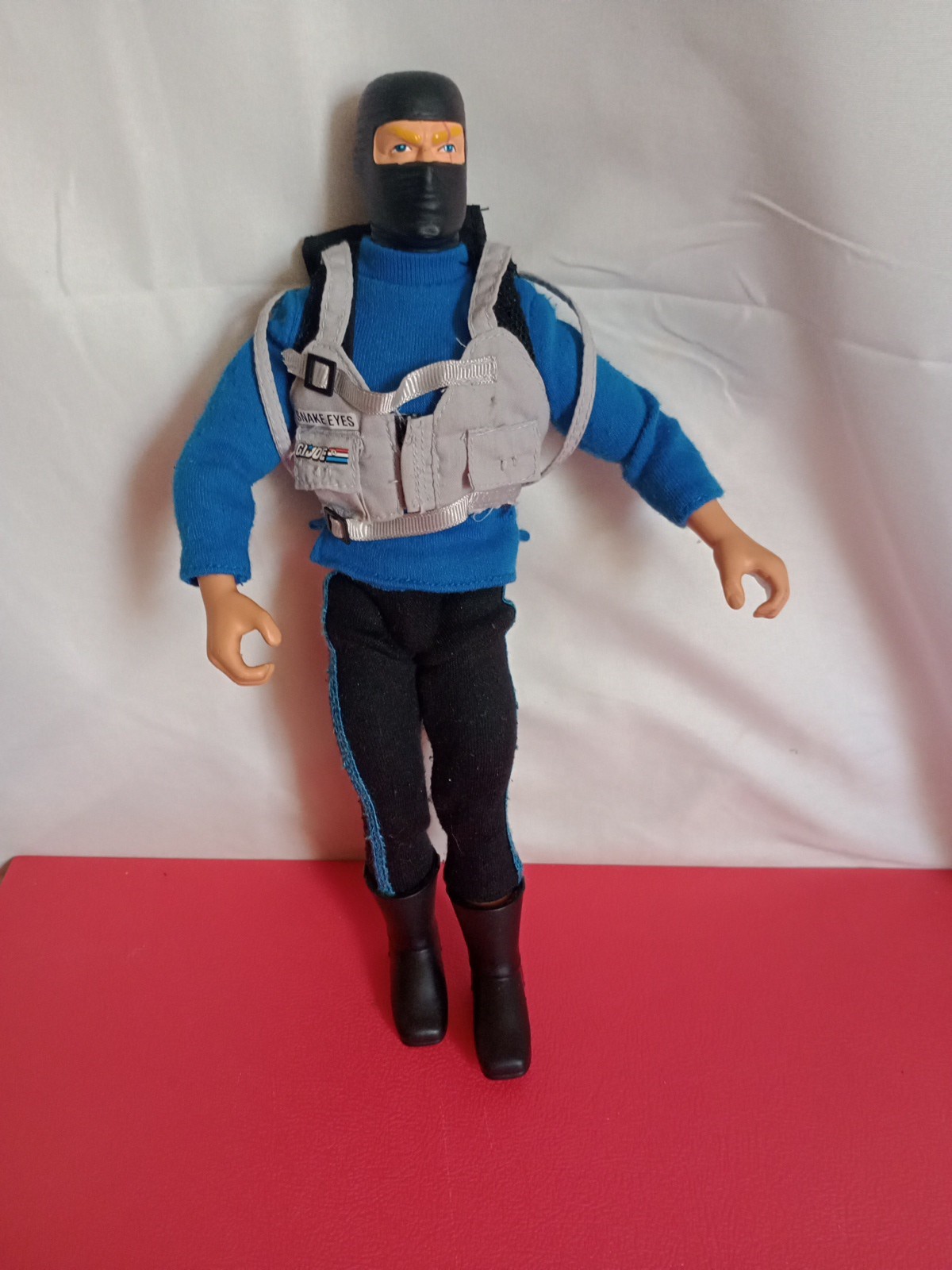 Modellino GI Joe Snake Eyes 12" Hall of Fame Hasbro 1992 incompleto