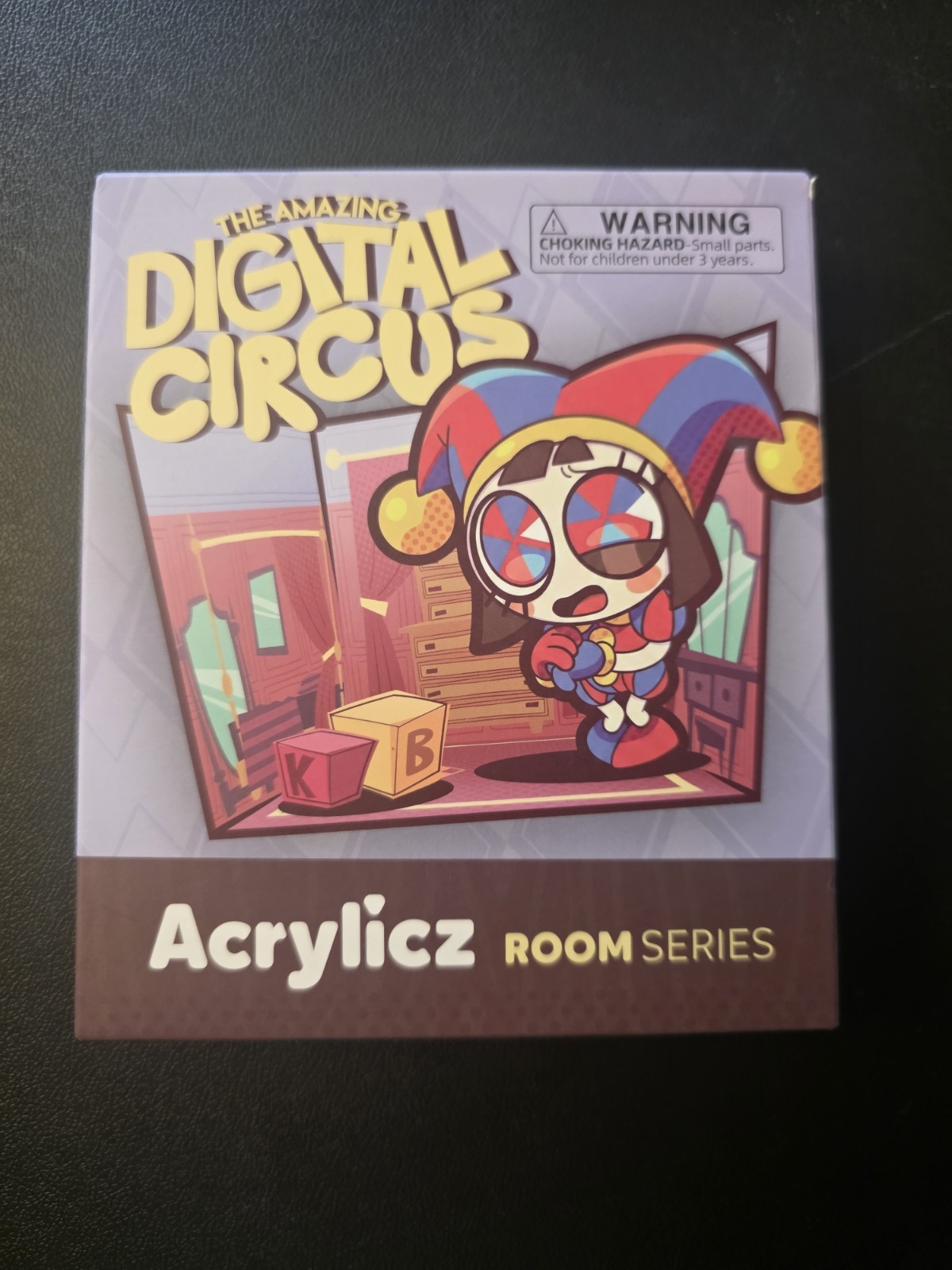 Scatola cieca acrilica NON APERTA Acrylicz The Amazing Digital Circus Room Series