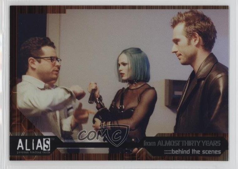 2002 Inkworks Alias Season 1 Behind the Scenes Jennifer Garner JJ Abrams #76 1u6