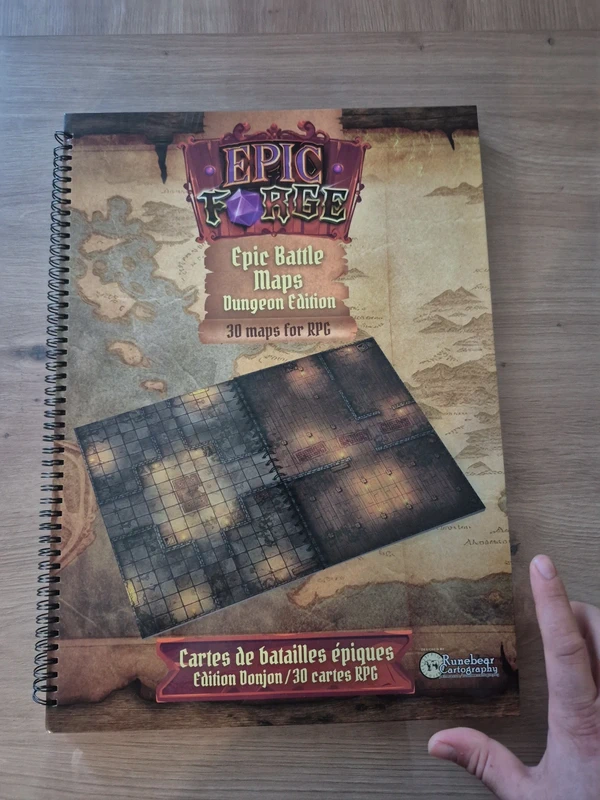 Atlas de cartes Donjons et Dragons