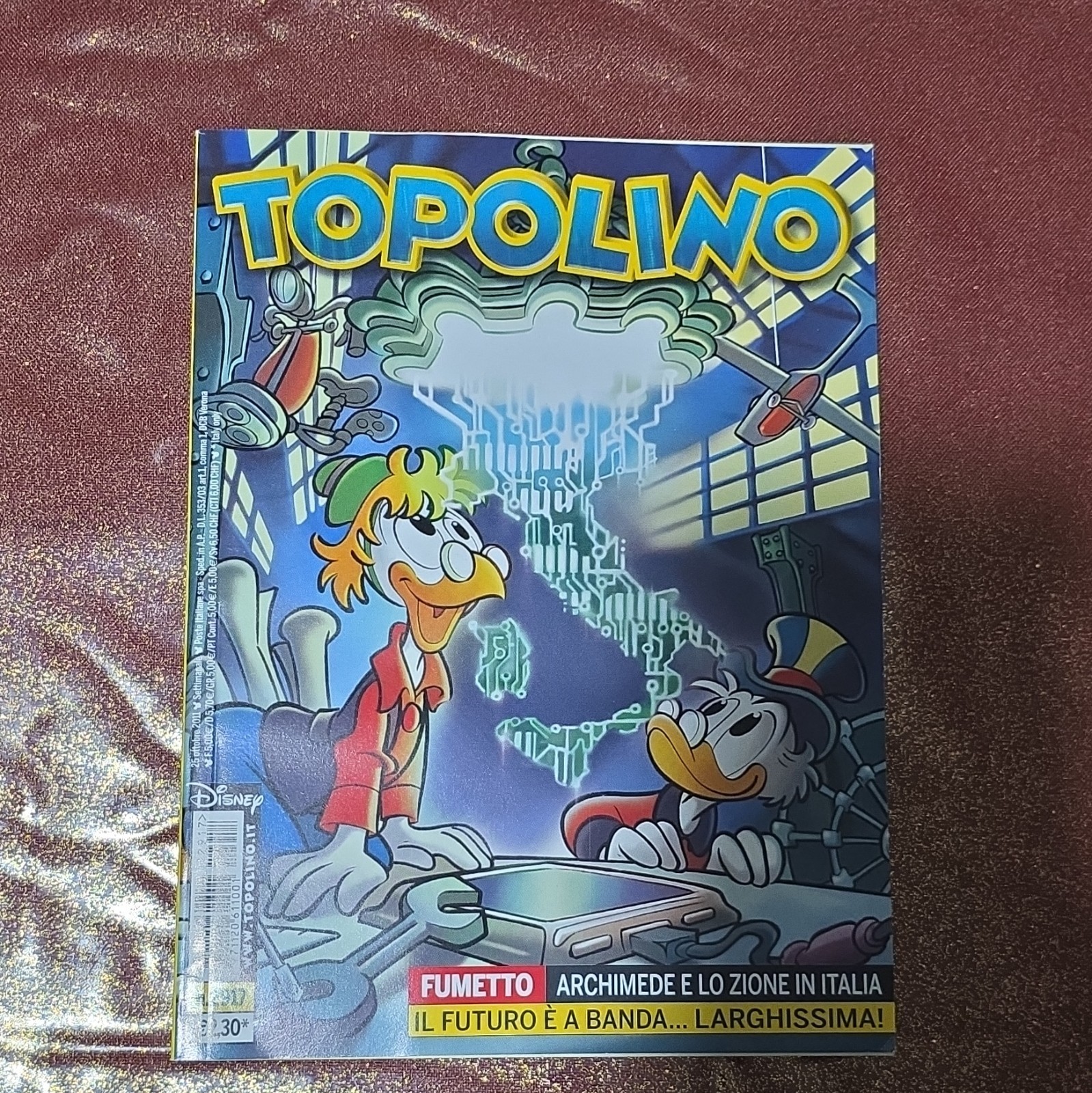 Topolino 2917, condizioni da edicola 