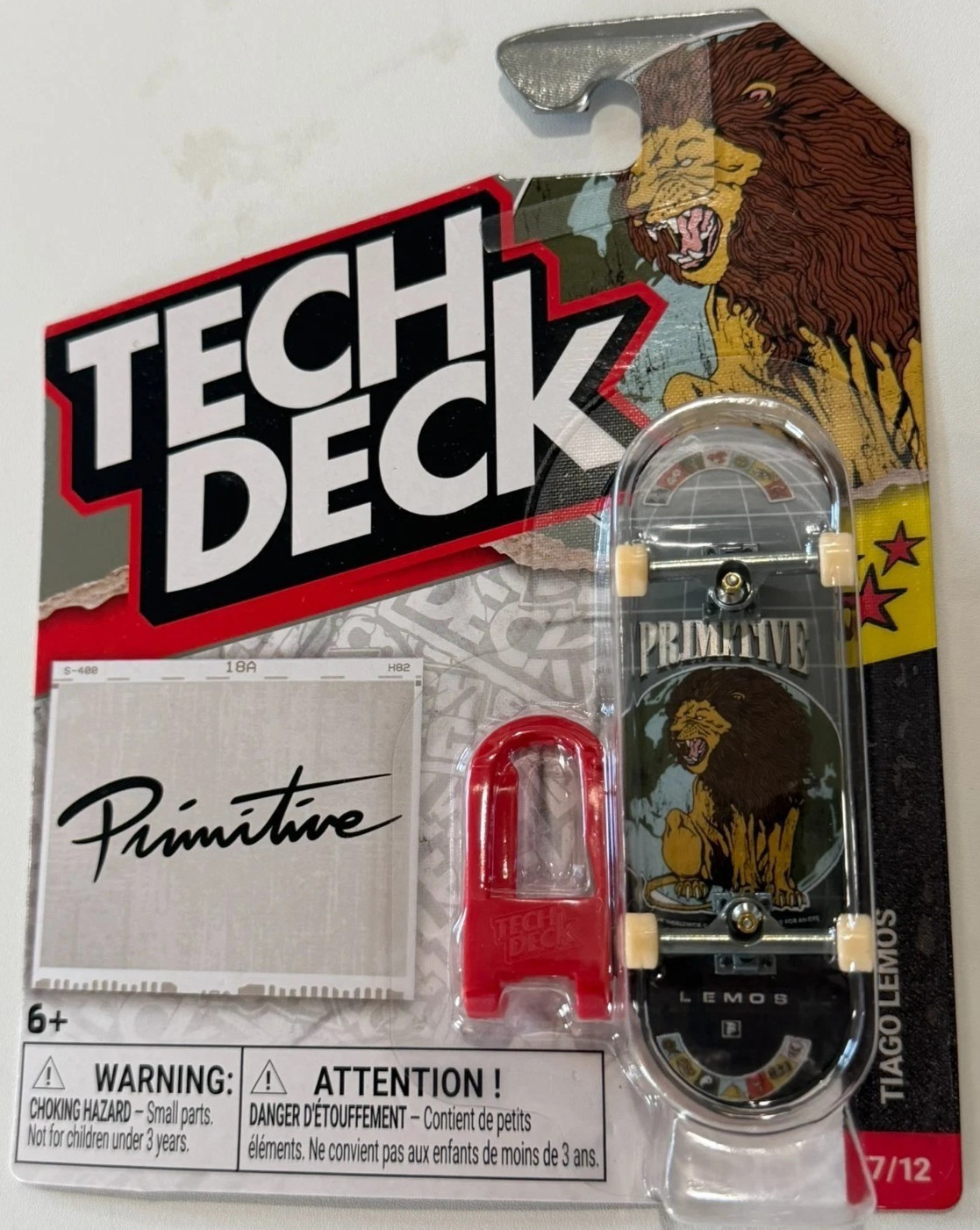 Nuovo Tech Deck PRIMITIVE Skateboard Fingerboards Tiago Lemos Insegne 8.0