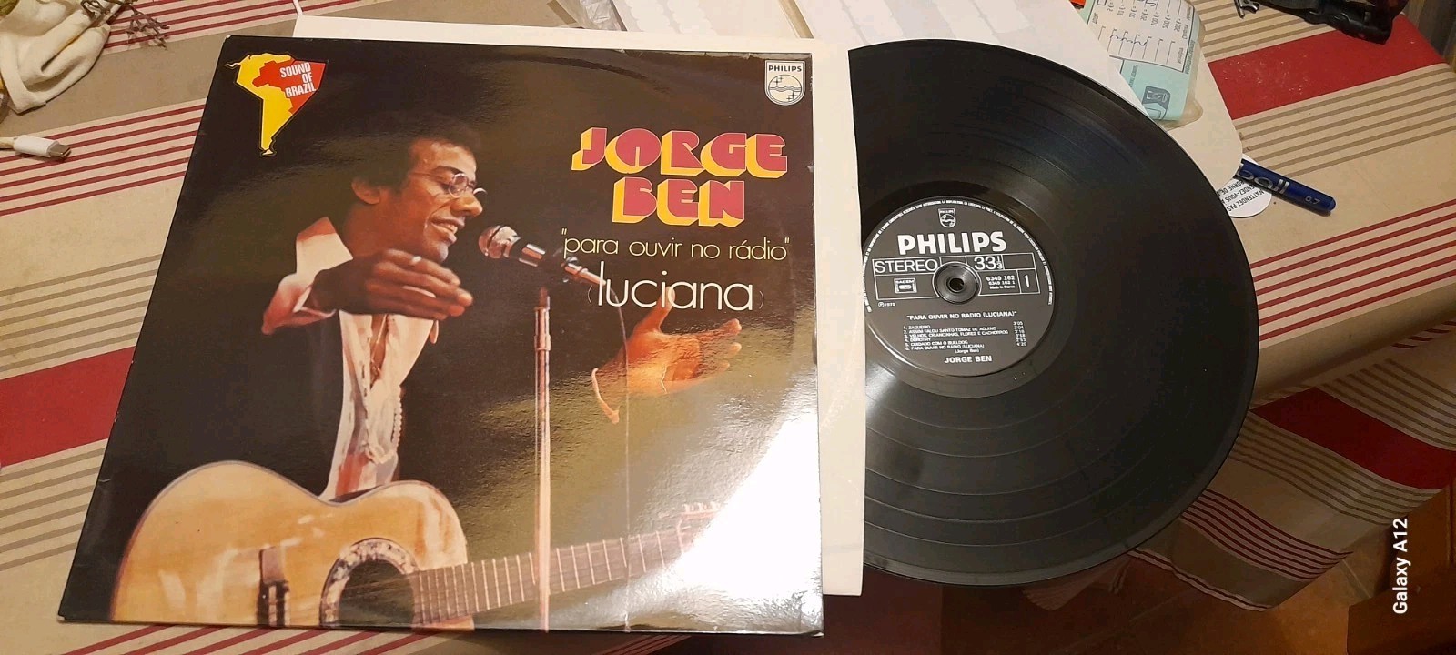 Jorge BEN / Para ouvir no radio / Luciana (1976) LP France