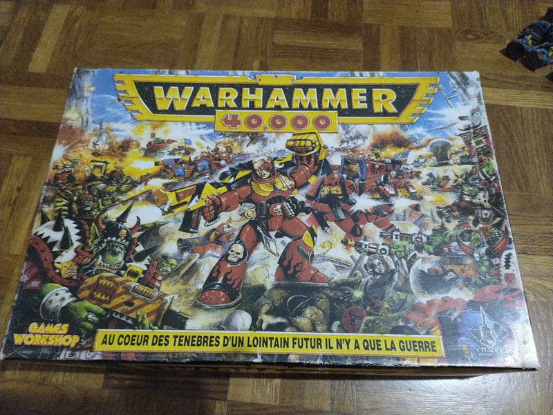 Warhammer 40k 2nd edition box complete french